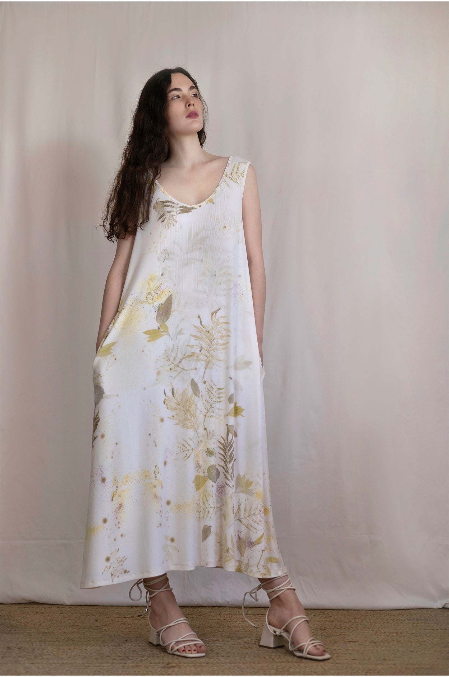 VESTIDO FUNJI - Crudo