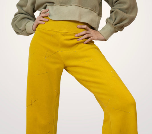 Pant Flow amarillo